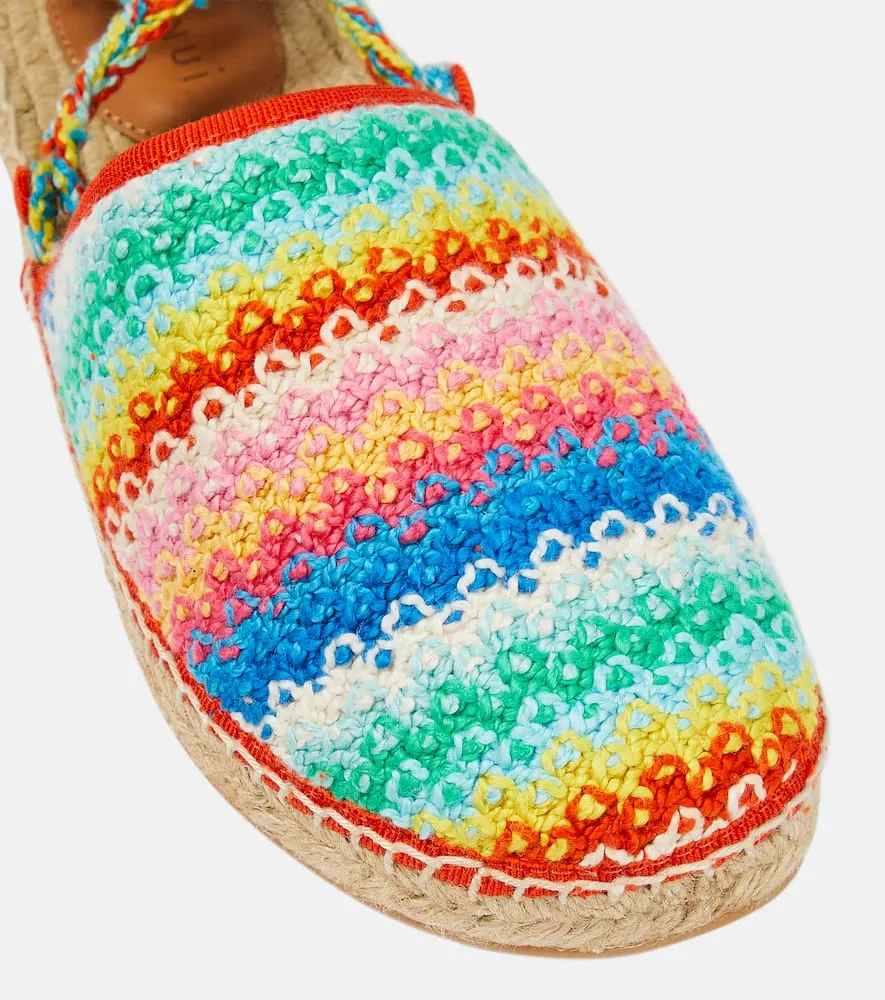 Alanui Over The Rainbow espadrilles
