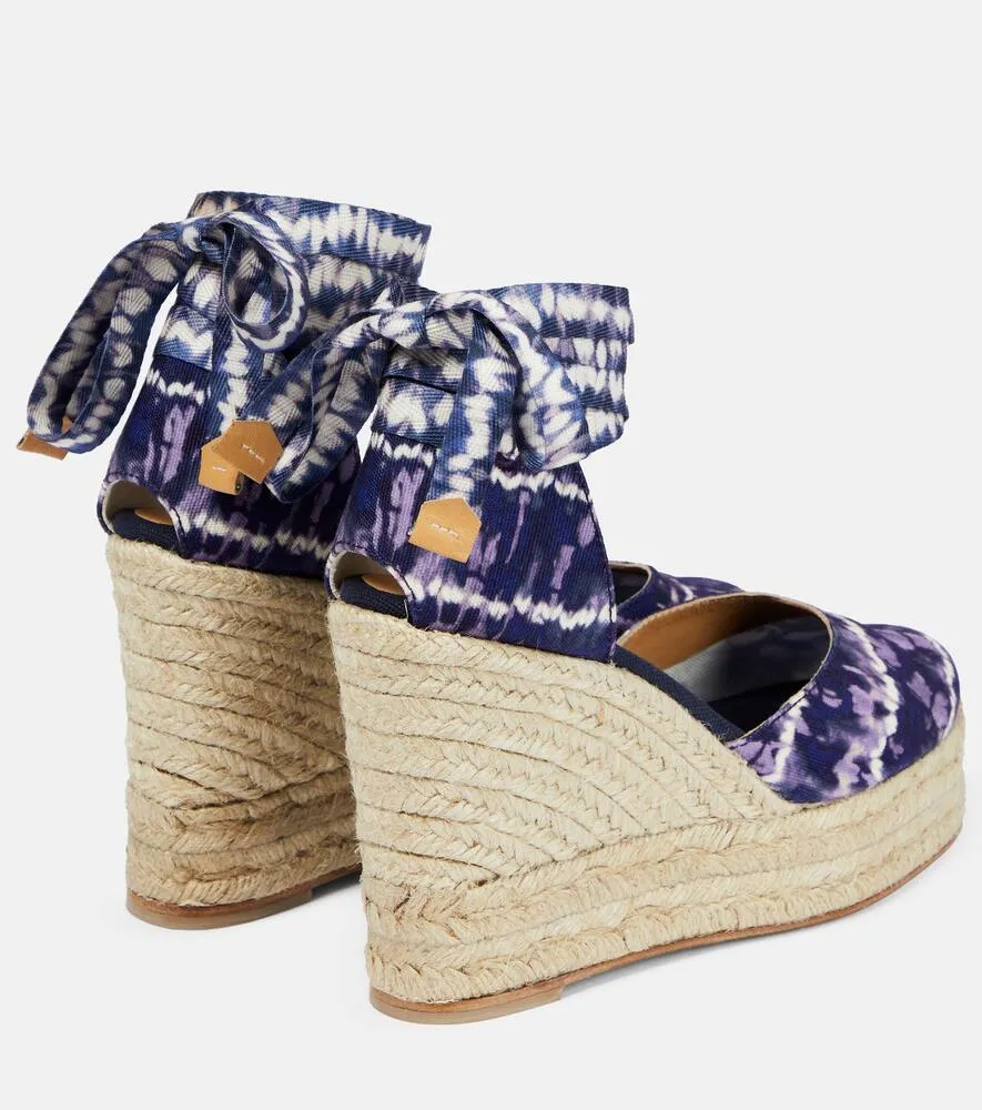 Altuzarra Carina canvas and jute espadrilles