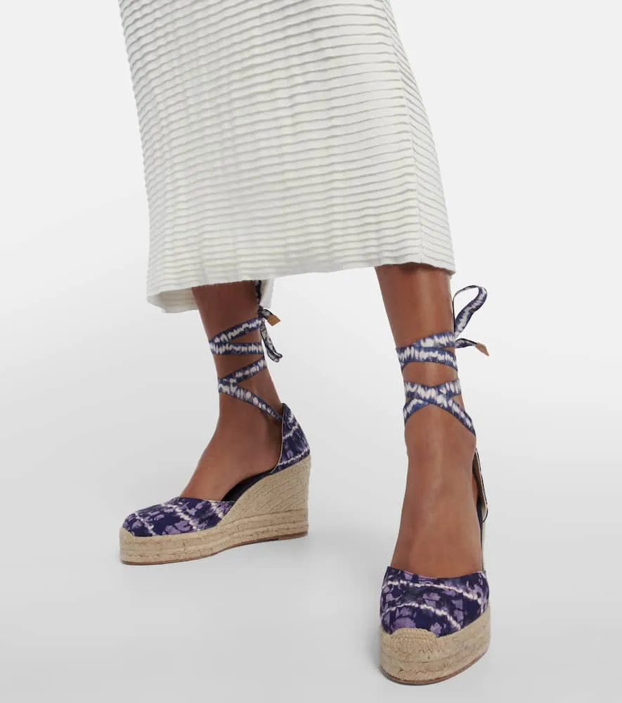 Altuzarra Carina canvas and jute espadrilles