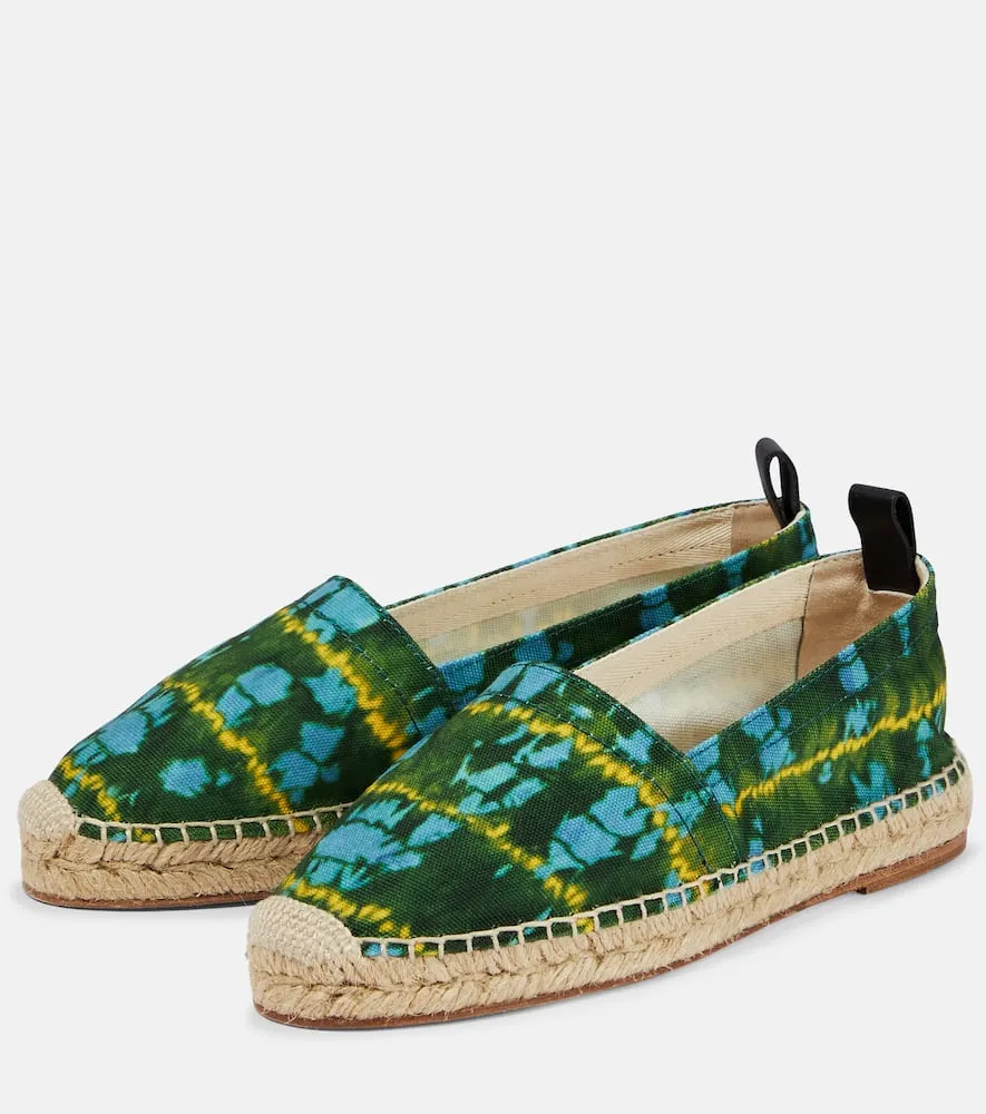 Altuzarra Kenda printed espadrilles