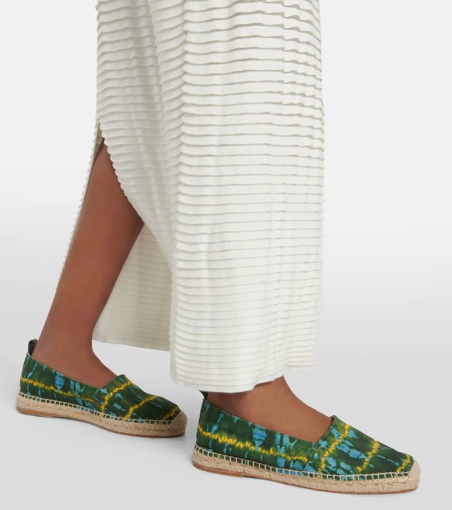 Altuzarra Kenda printed espadrilles