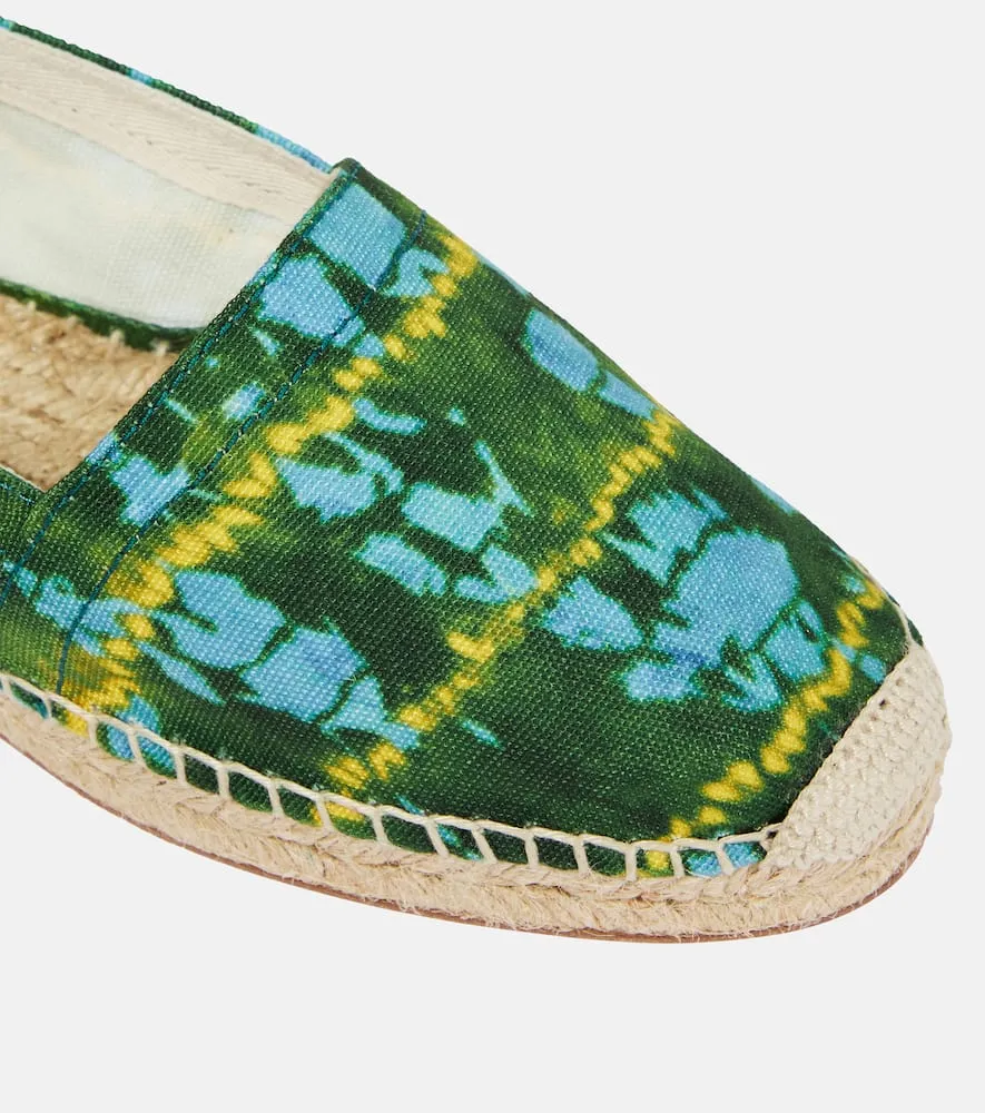 Altuzarra Kenda printed espadrilles