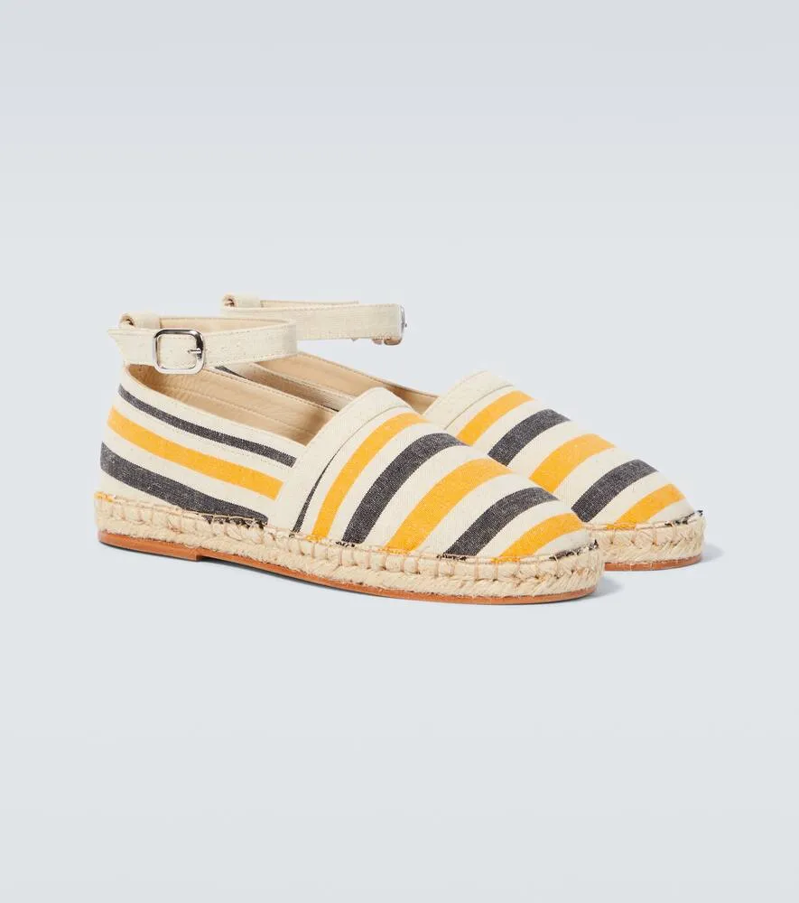 Bode Namesake striped espadrilles