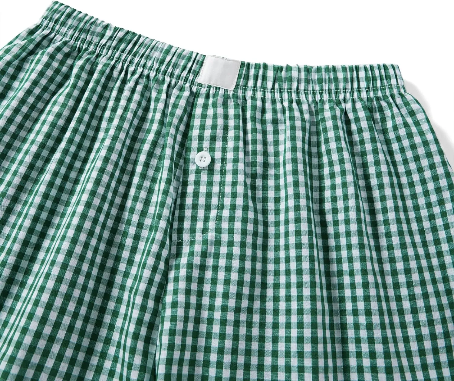 Boxer Shorts Women Y2k Pajamas Plaid Low Waist Baggy Wide Leg Gingham Sleep Pj Micro Checkered Lounge Short Pants