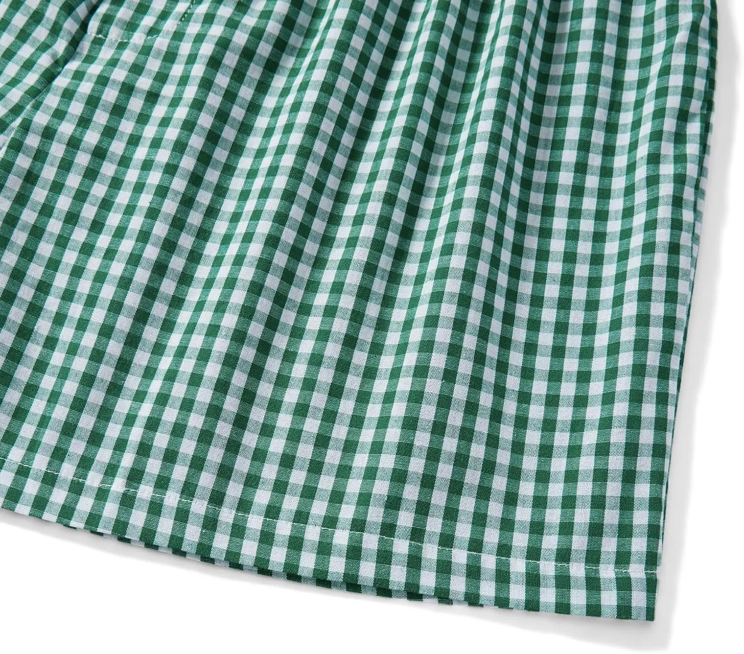 Boxer Shorts Women Y2k Pajamas Plaid Low Waist Baggy Wide Leg Gingham Sleep Pj Micro Checkered Lounge Short Pants