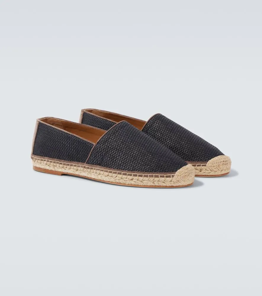 Brunello Cucinelli Canvas espadrilles