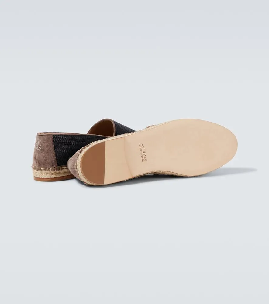 Brunello Cucinelli Canvas espadrilles