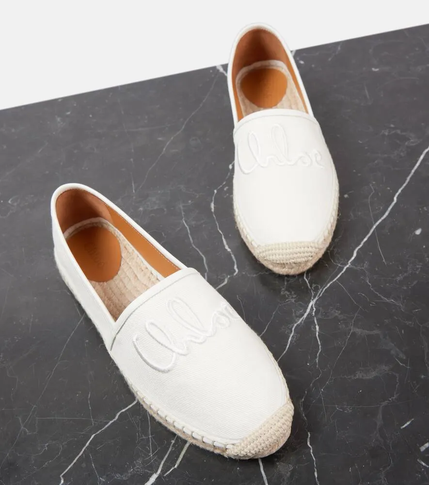 Chloe Isla embroidered espadrilles
