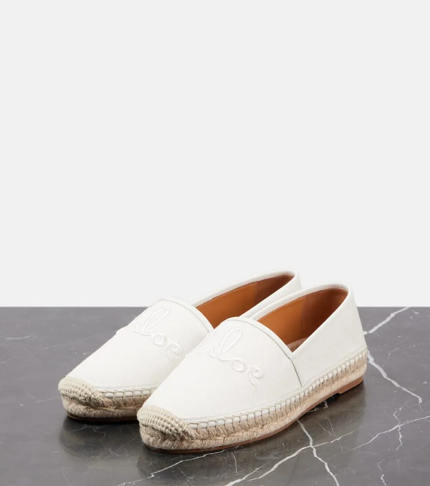 Chloe Isla embroidered espadrilles