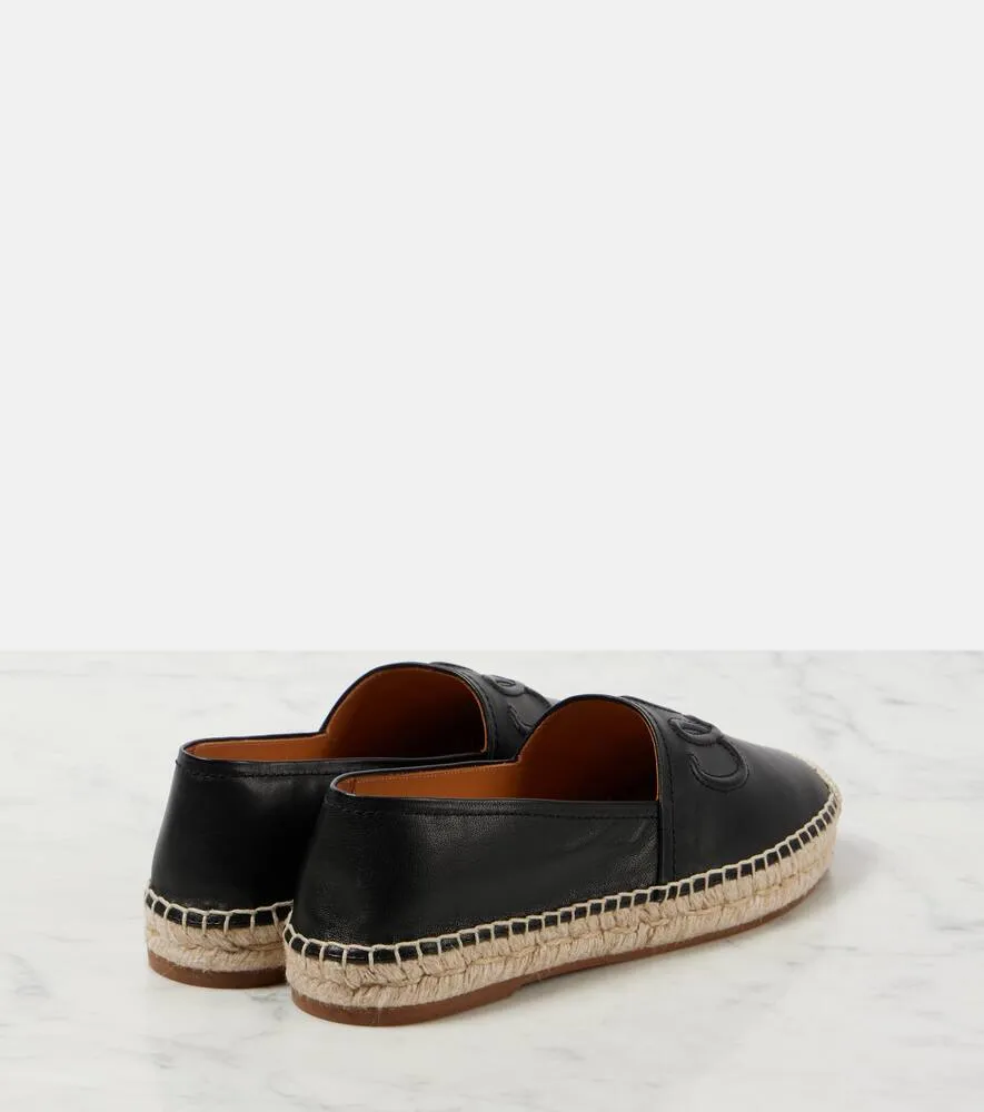 Chloe Isla leather espadrilles