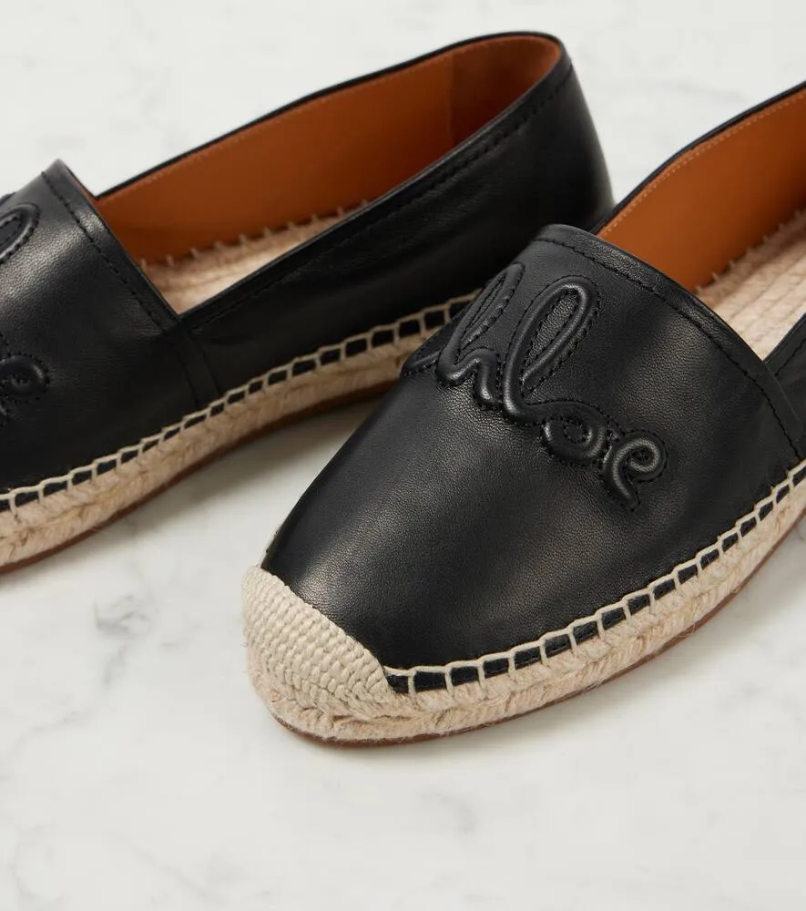 Chloe Isla leather espadrilles