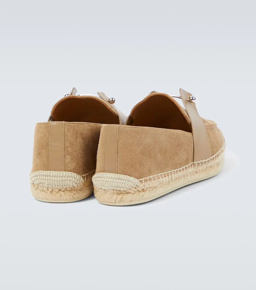 Christian Louboutin Chambespadrille suede espadrilles