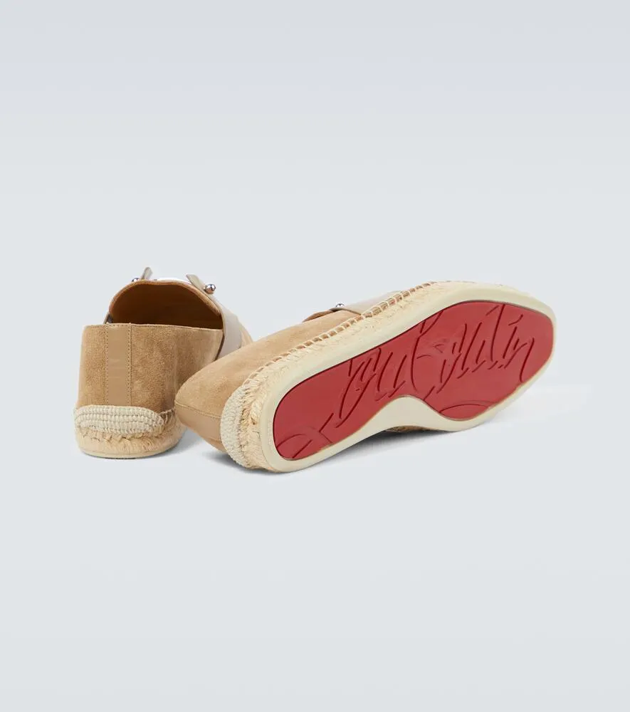 Christian Louboutin Chambespadrille suede espadrilles