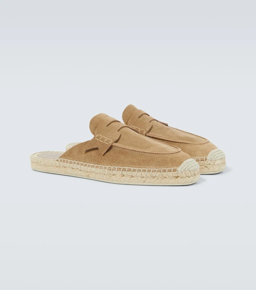 Christian Louboutin Crosta suede espadrilles
