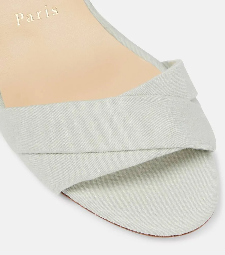 Christian Louboutin Melides Du Desert 85 espadrille wedges