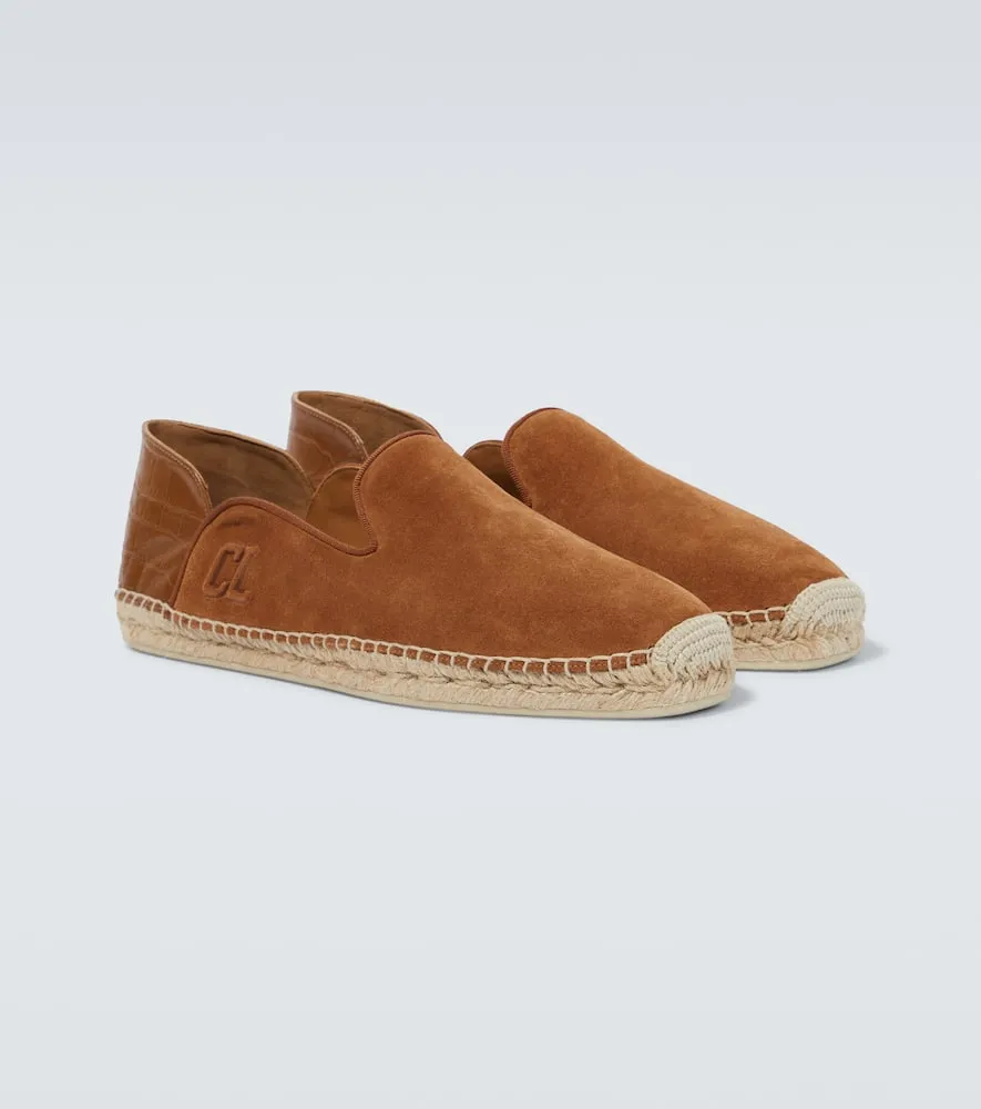 Christian Louboutin Suede espadrilles