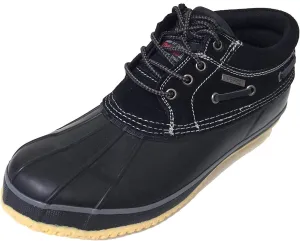 Climate X Mens YSC1 Winter Snow Boots Water Resistance Snow and Hiking, Black Brown