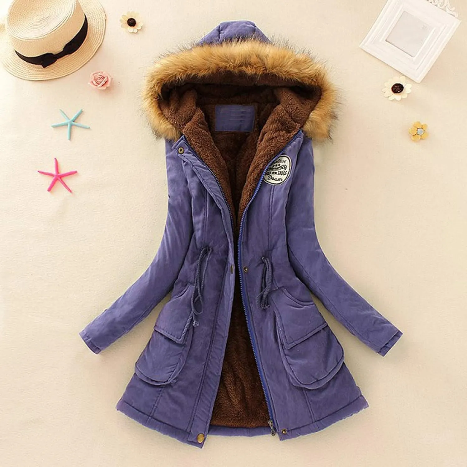 COTECRAM Winter Coats for Women Warm Faux Fur Coat Fashion Cropped Puffer Jackets for Evening Dresses Formal Fuzzy Cardigans