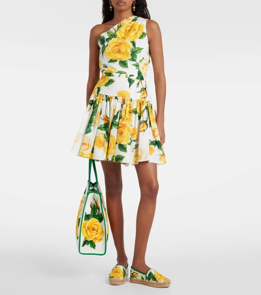 Dolce&Gabbana Floral canvas espadrilles