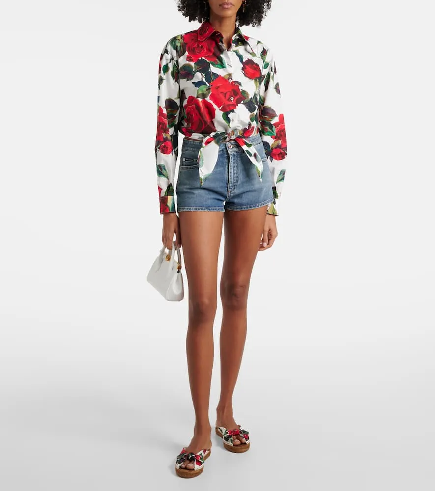 Dolce&Gabbana Floral espadrilles