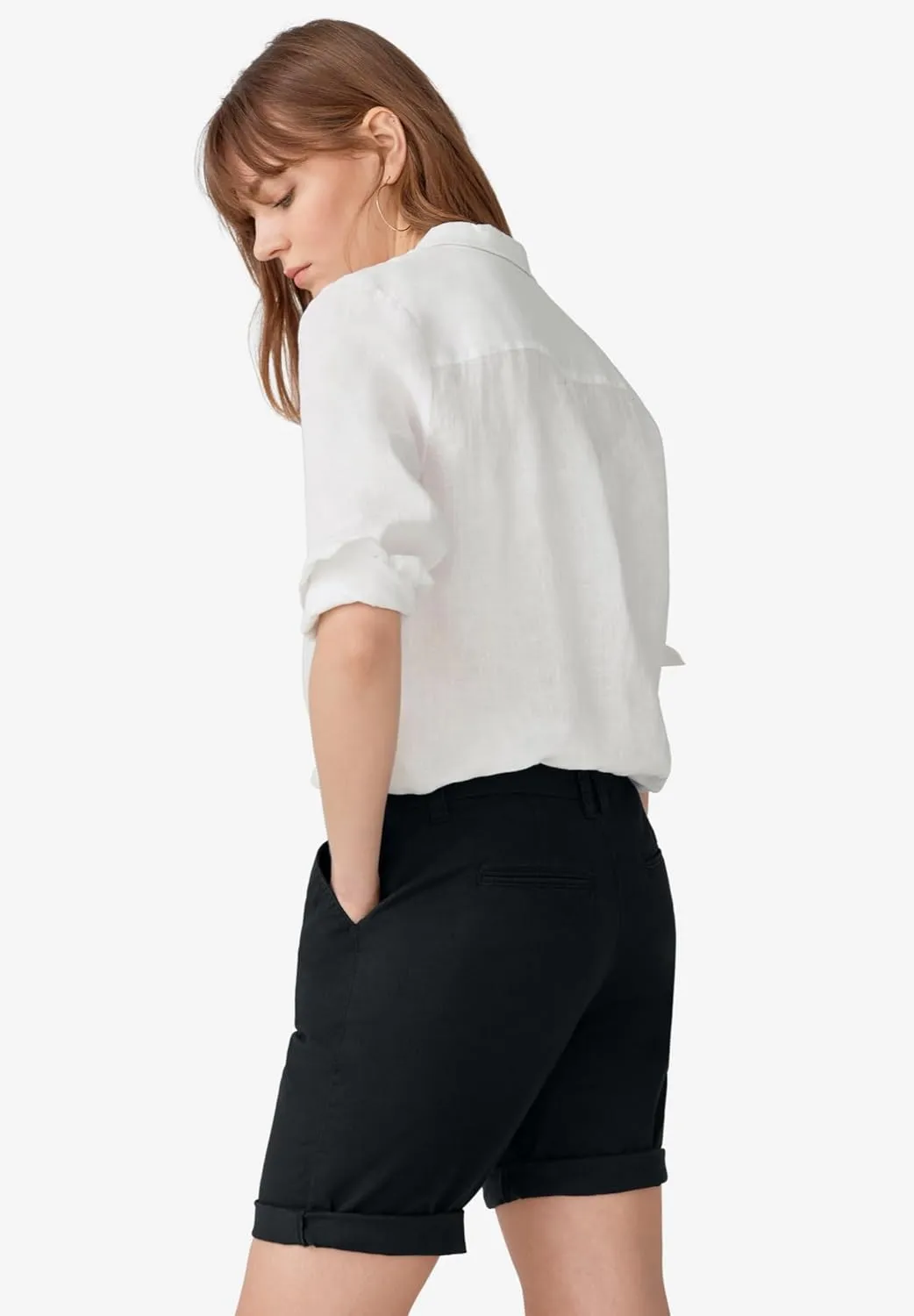 ellos Plus Size Bermuda Shorts