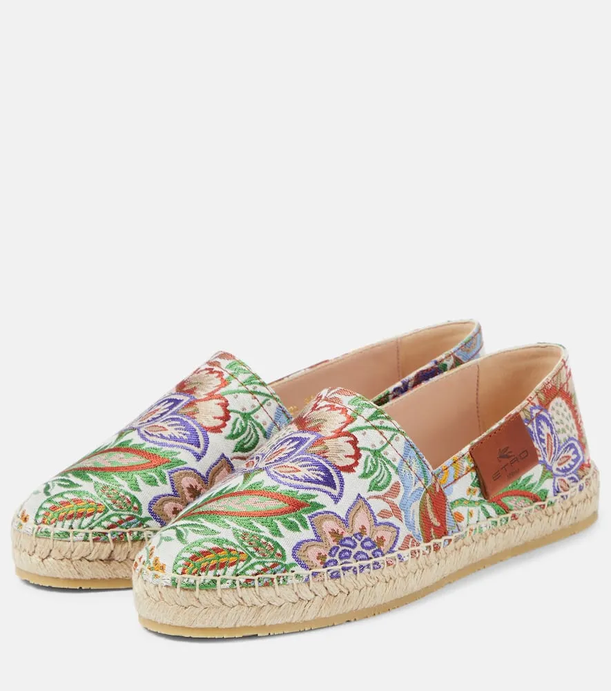 Etro Floral espadrilles