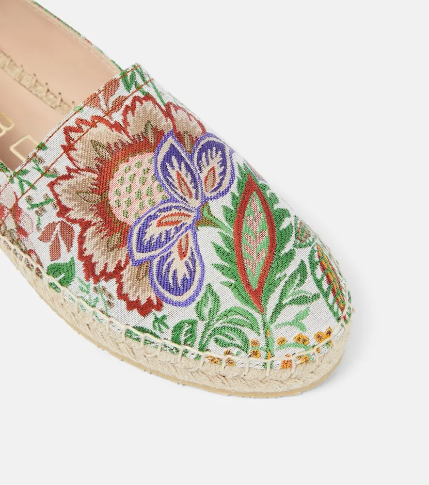 Etro Floral espadrilles