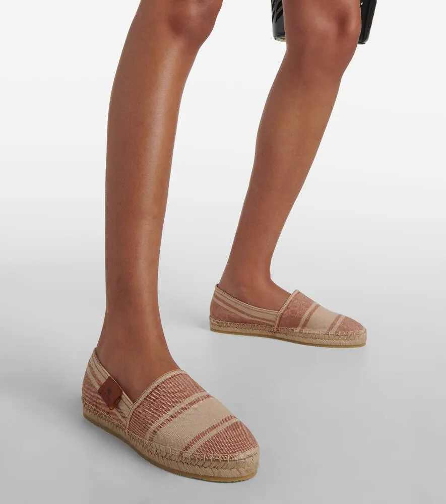 Etro Striped espadrilles