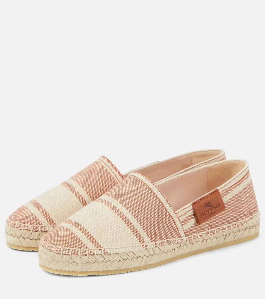 Etro Striped espadrilles