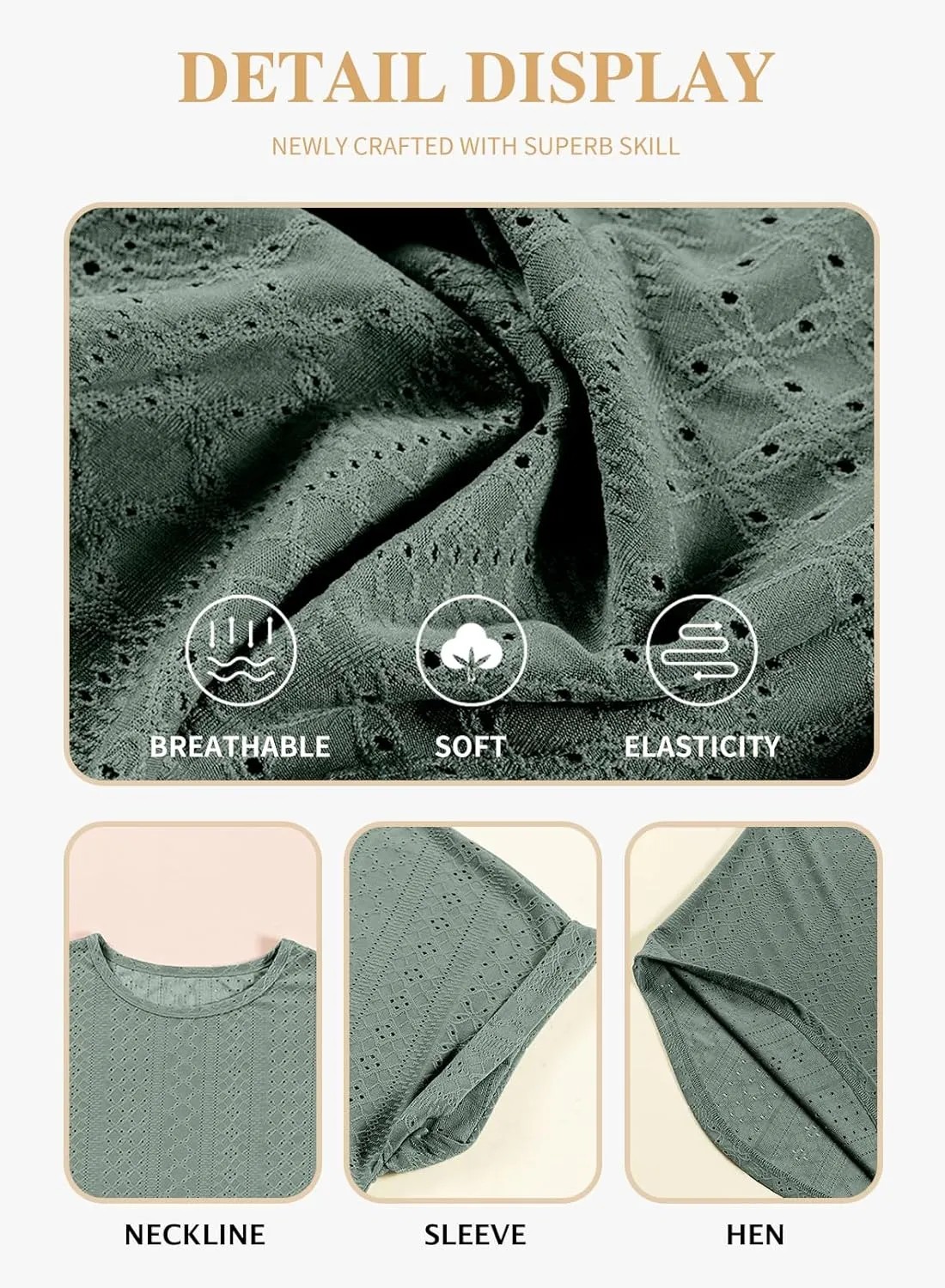 Eytino Women Plus Size Tops Short Sleeve Crewneck Casual Loose Summer Blouse Shirts(1X-5X)