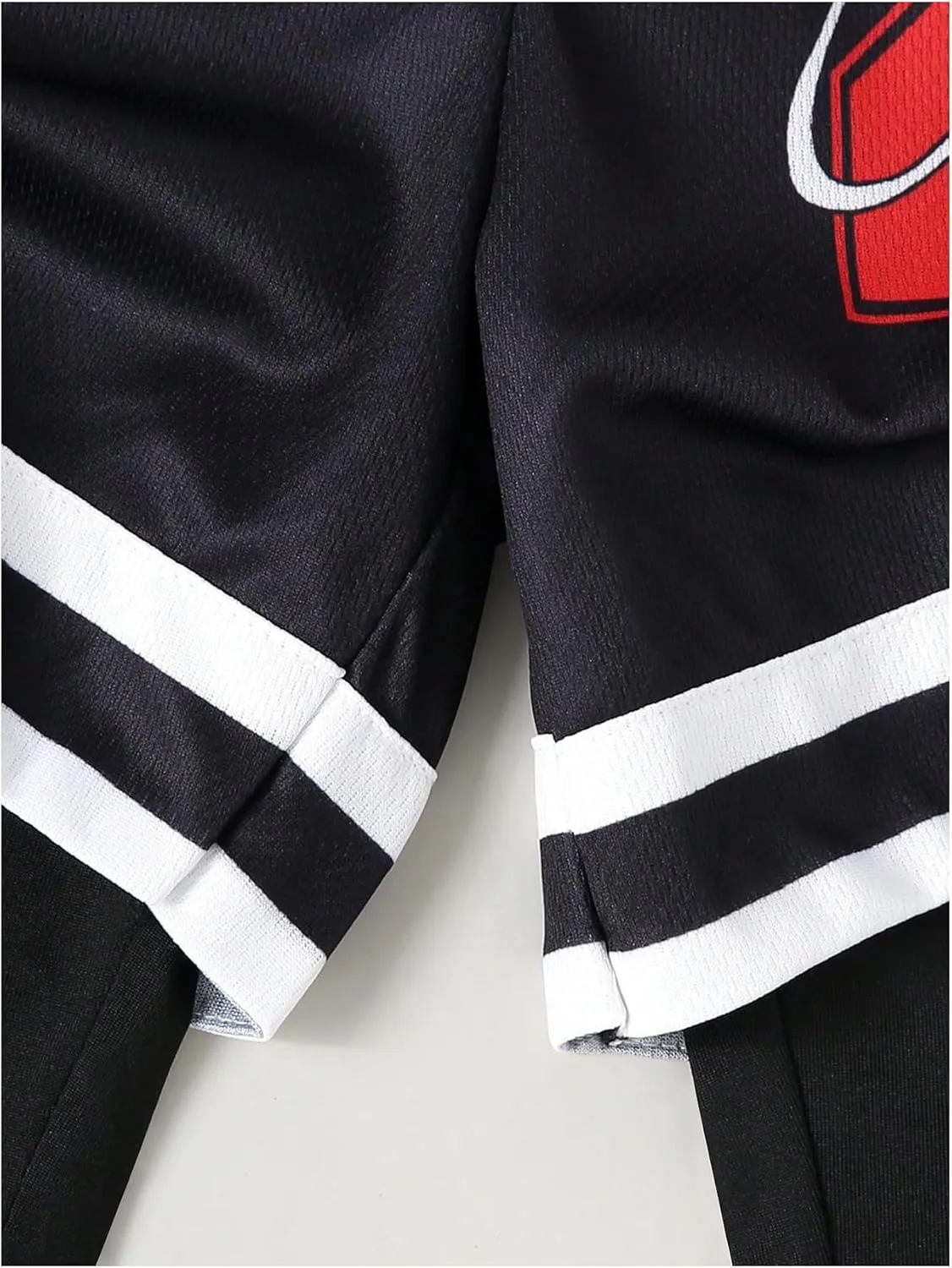 GORGLITTER Boy's Number Graphic 2 in 1 Shorts Drawstring Waist Workout Athletic Gym Shorts with Liner