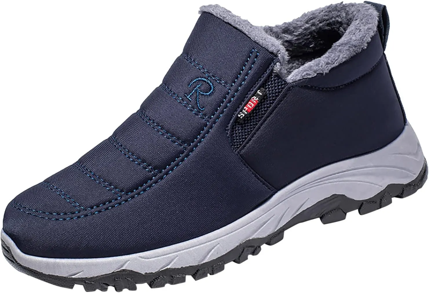 Hiking Boots for Teen Boys, Waterproof Hiking Boots Waterproof Non Slip Boots Outdoor Work Boots Womens Winter Shoes