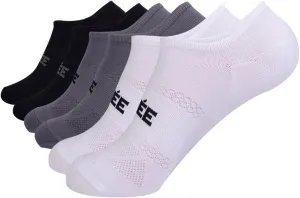 JOYNE Men's 6 Pack Casual Cushion Anti-Slid Cotton No Show Socks with Silicone