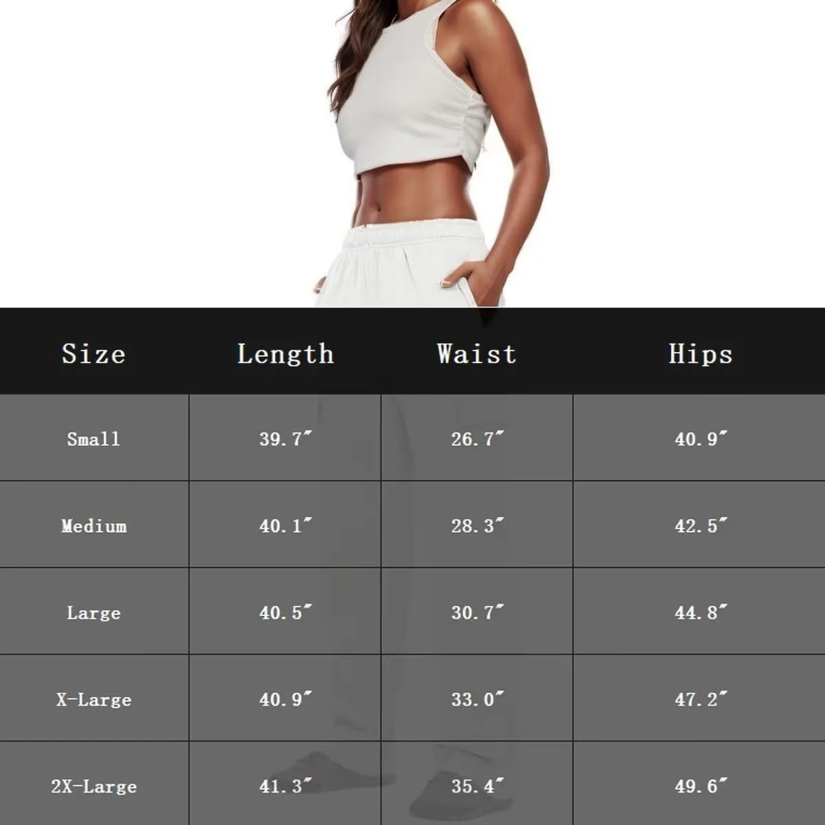 Ladies Sweat Pants Cargo Joggers Oversized Straight Leg Pant Tall High Waist Lounge Pants Loose Trousers with Pockets