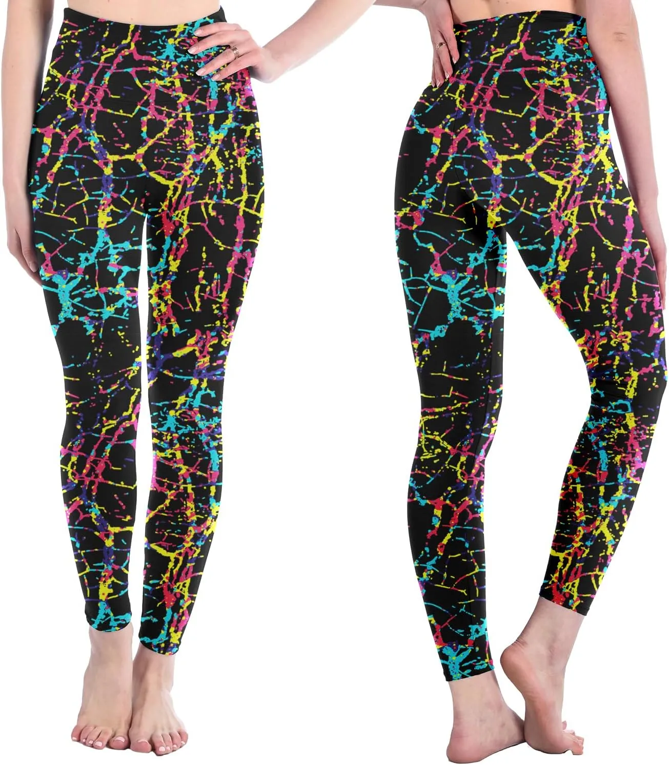 Leggings for Women - High Waisted Workout Leggings for Women Running Exercise