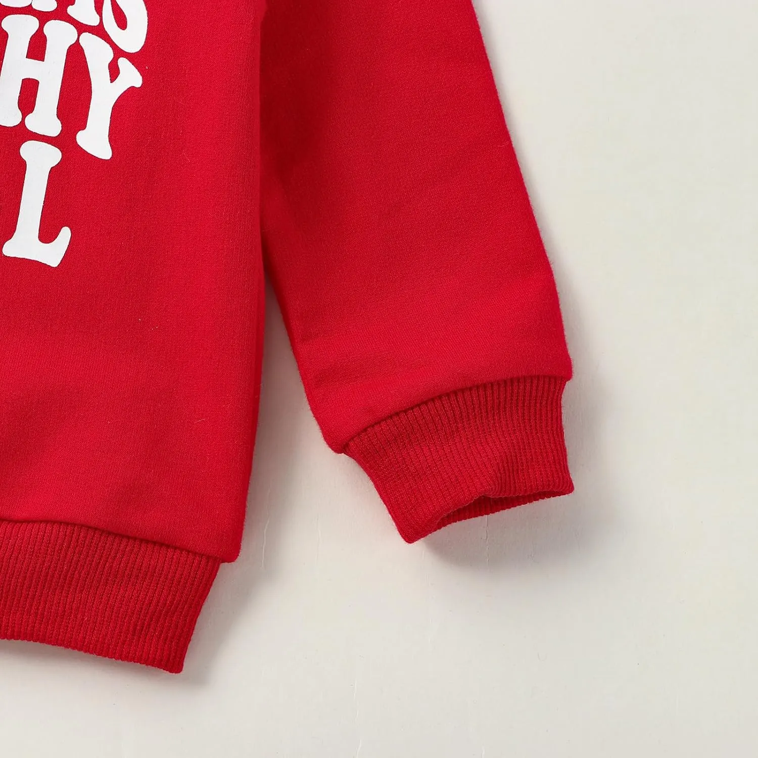 Lesimsam Toddler Baby Boy Girl Christmas Outfit Crewneck Sweatshirt Pullover Tops Cotton Long Sleeve T-Shirt Top Blouse