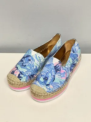 Lilly Pulitzer Child Shoe Size 6 Blue Shoes