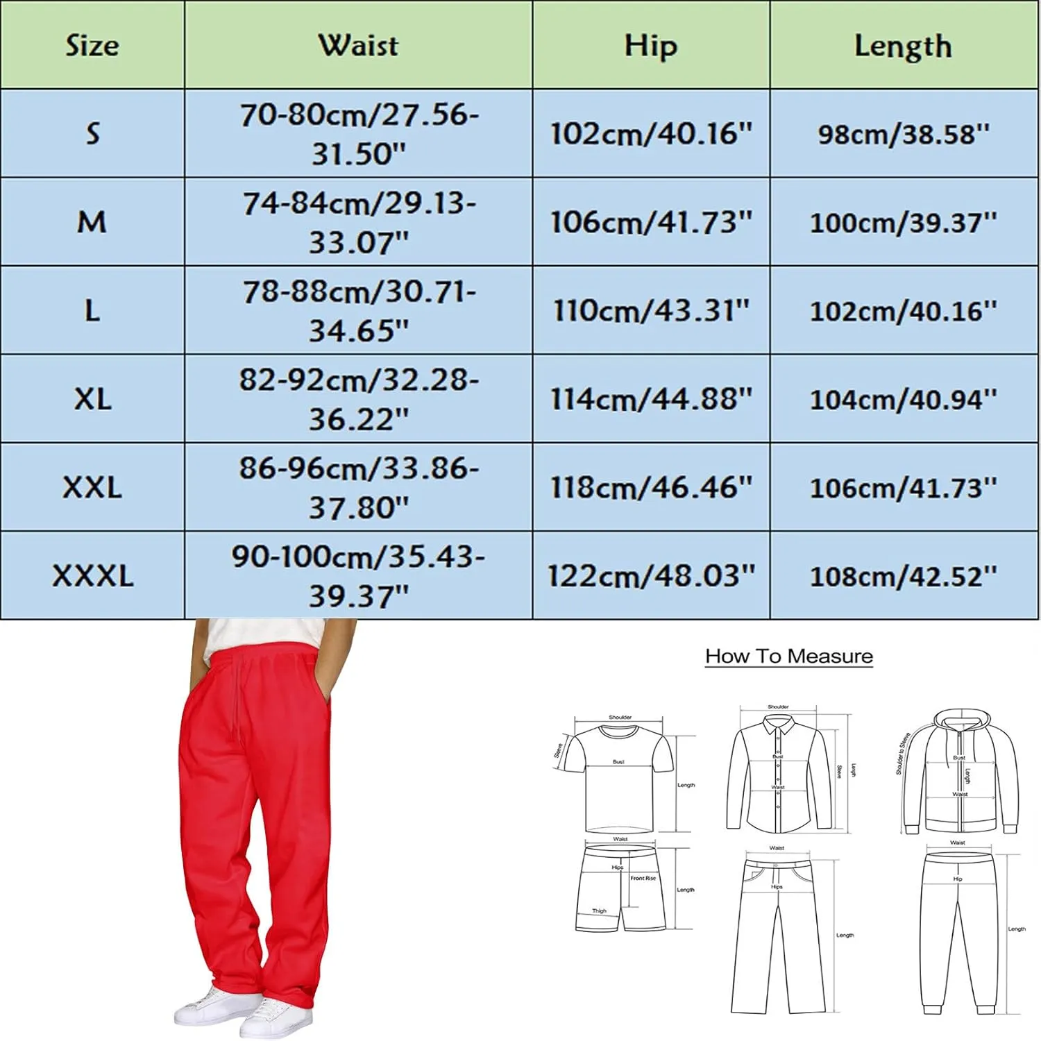 Mens Cargo Sweatpants Baggy Wide Straight Leg Joggers Running Workout Gym Track Golf Pants Beach Yoga Trousers