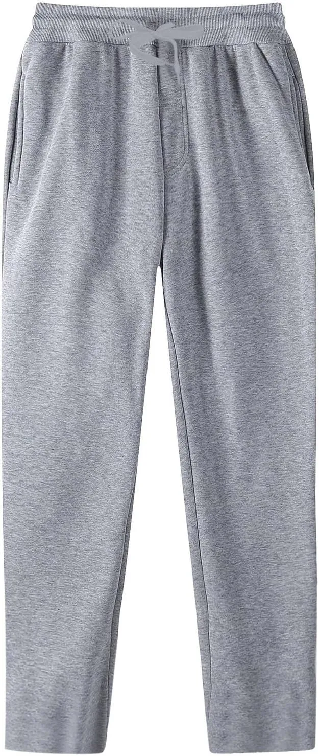 Mens Cargo Sweatpants Baggy Wide Straight Leg Joggers Running Workout Gym Track Golf Pants Beach Yoga Trousers
