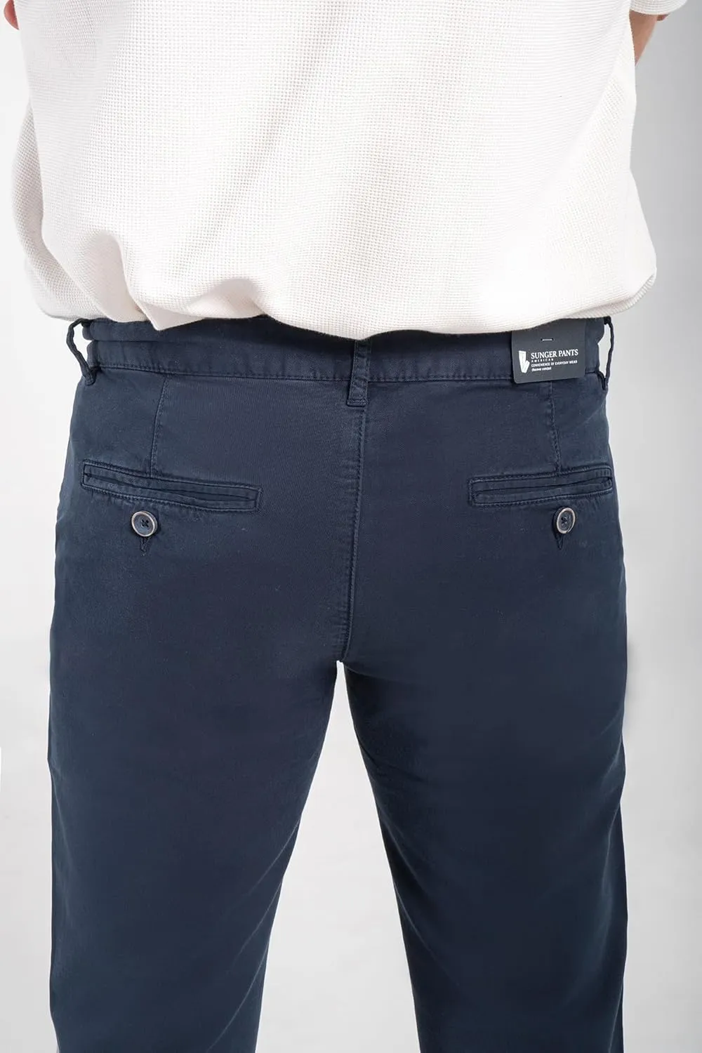 Mens Slim Fit Chino Pant with Pocket Casual and Office Work