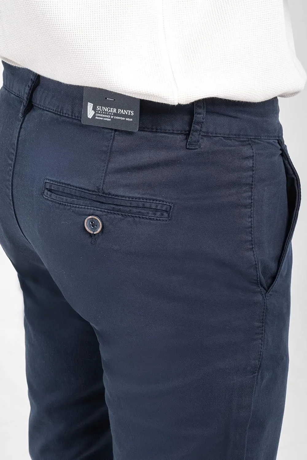 Mens Slim Fit Chino Pant with Pocket Casual and Office Work