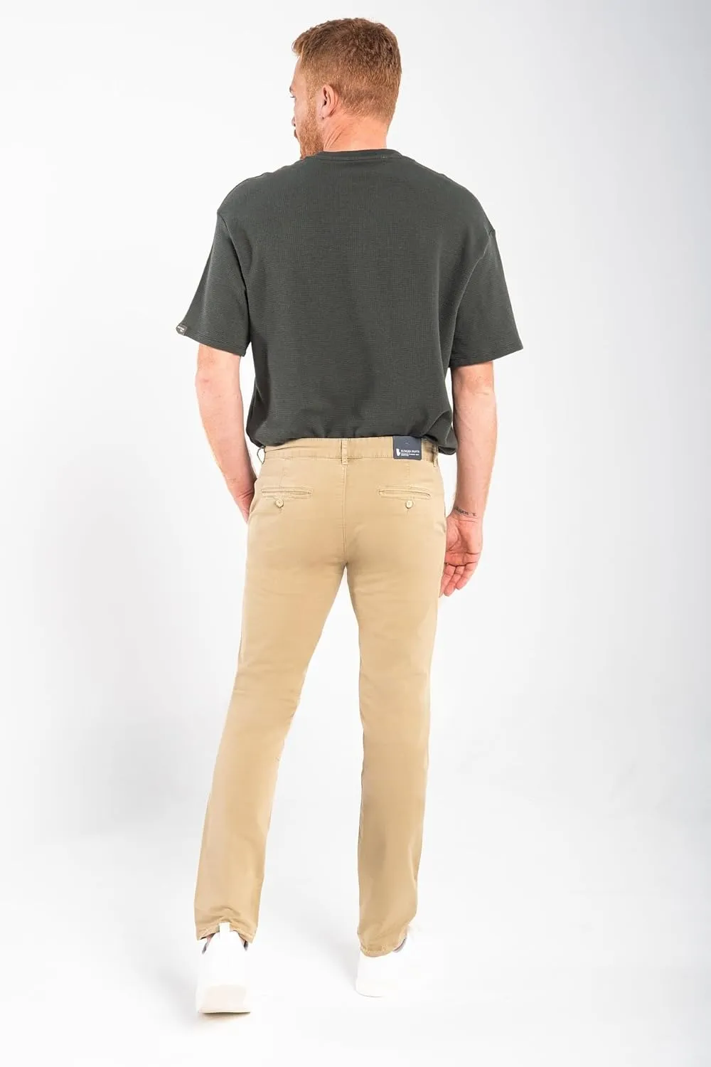 Mens Slim Fit Chino Pant with Pocket Casual and Office Work