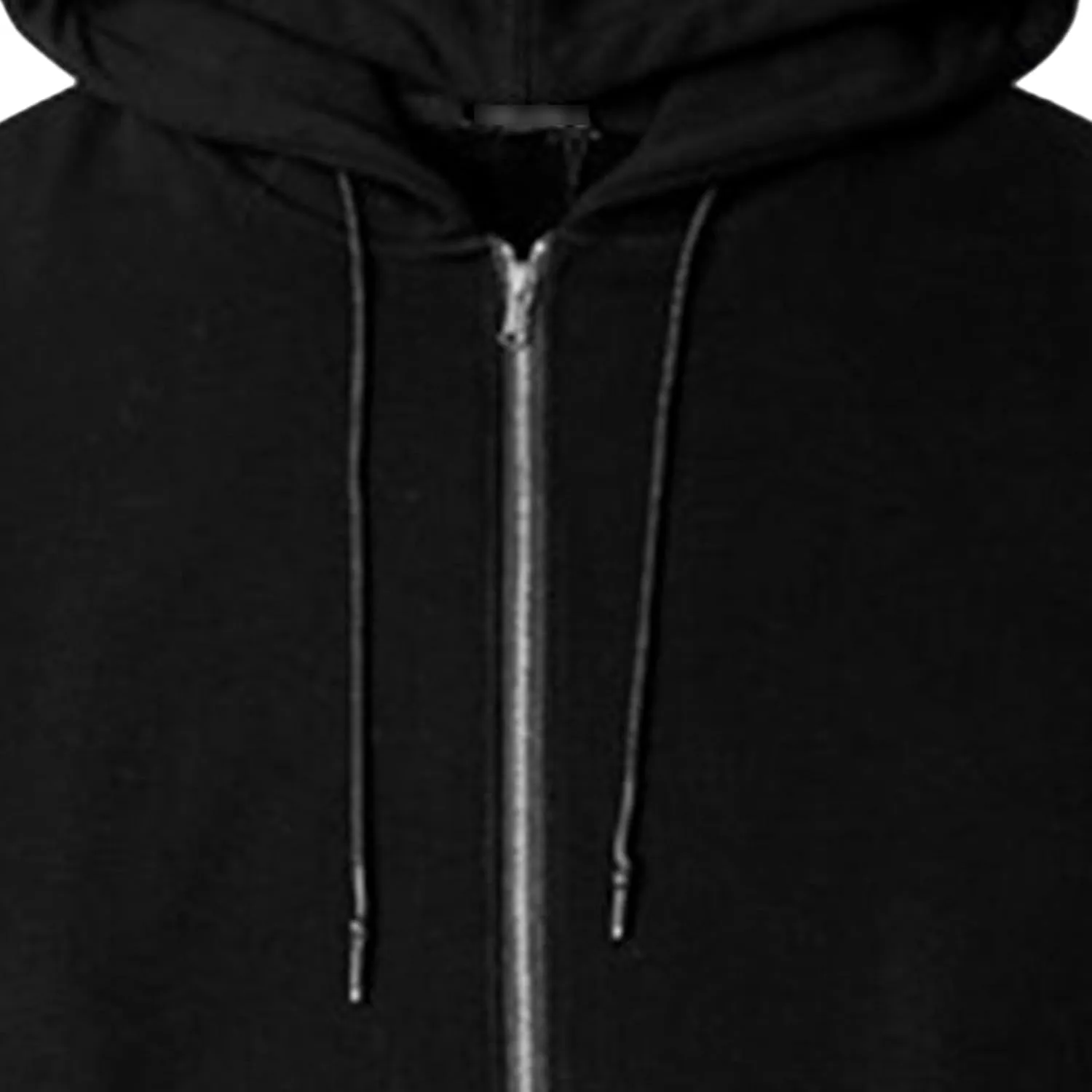 Men's Solid Color Zipper Sweatshirt Male Pockets Full Zip Hooded Pullover Ultimate Heavyweight Hoodie