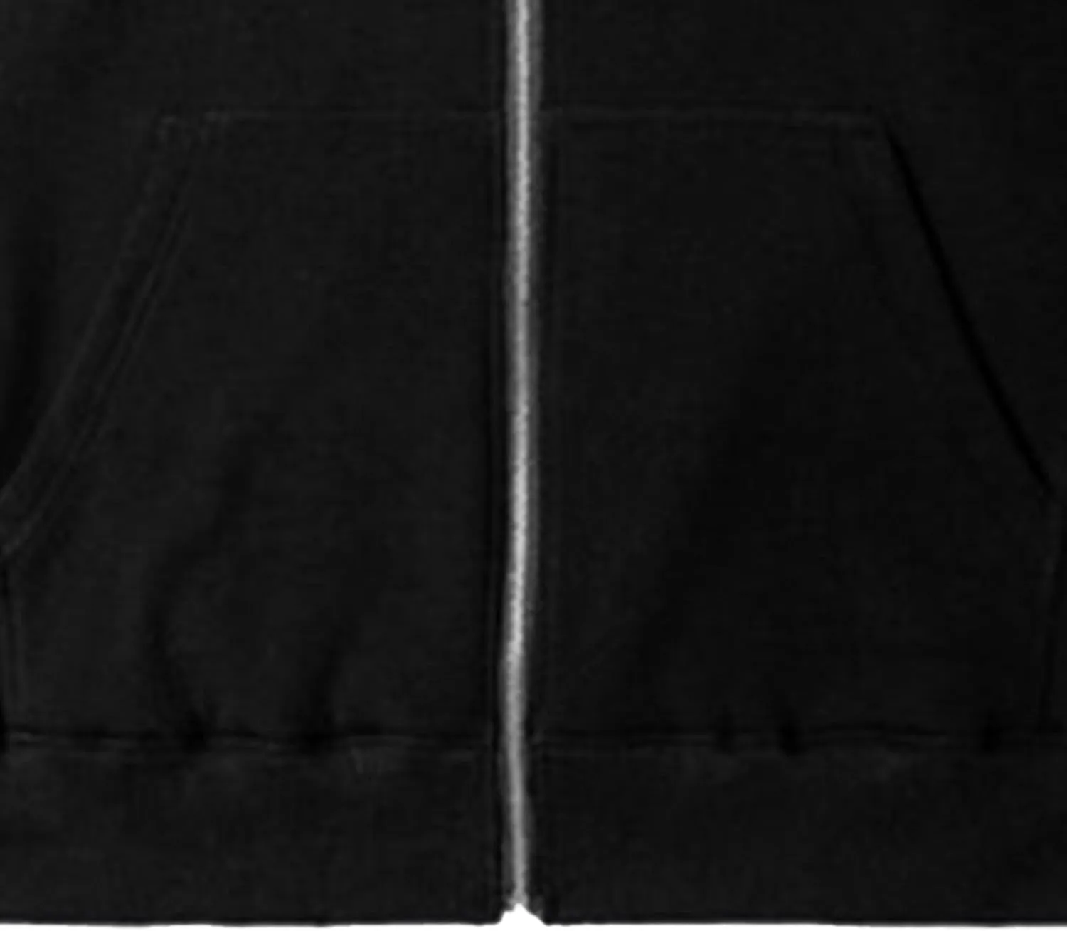 Men's Solid Color Zipper Sweatshirt Male Pockets Full Zip Hooded Pullover Ultimate Heavyweight Hoodie
