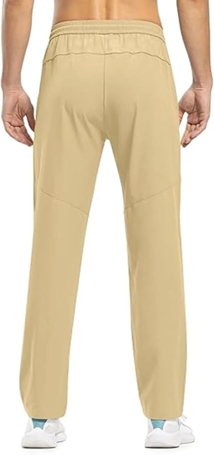 Men's Sweatpants Joggers Drawstring Waist Tapered Athletic Pants Lounge Pants with Pockets
