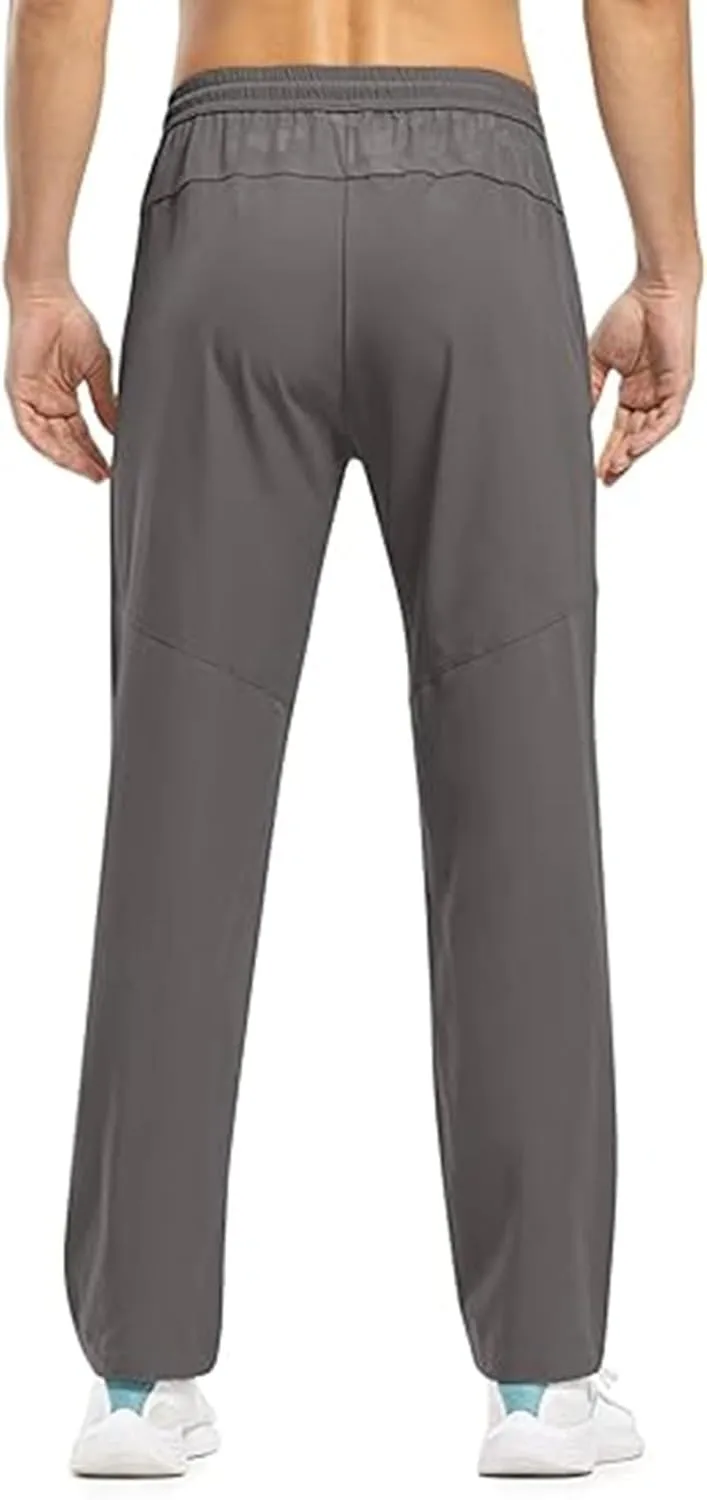Men's Sweatpants Joggers Drawstring Waist Tapered Athletic Pants Lounge Pants with Pockets