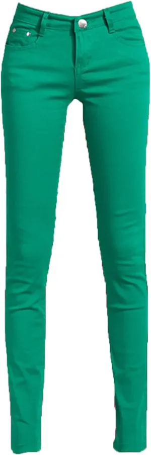 Mid Rise Skinny Jeans for Women Classic Stretch Slim Fit Denim Pants Casual Colored Slimming Tapered Jean
