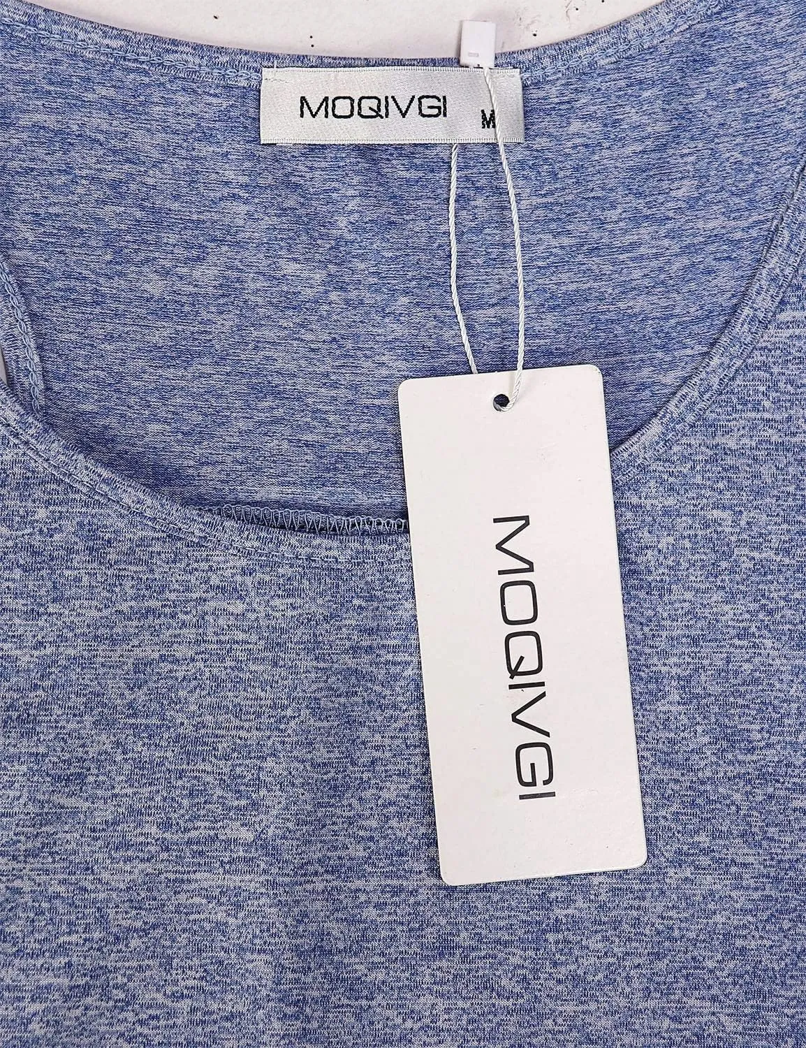 MOQIVGI Womens Sleeveless Loose Fit Racerback Workout Gym Yoga Running Tank Tops
