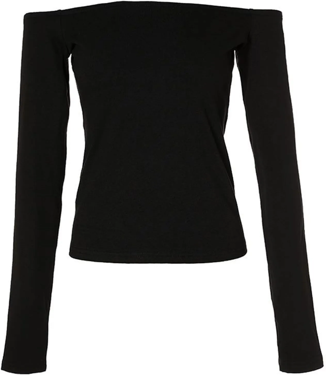 Sexy Tops for Women Long Sleeve Crop Top Turtleneck Shirt Cut Out Slim Fit Basic Tops Lace Sleeves with Thumb Hole