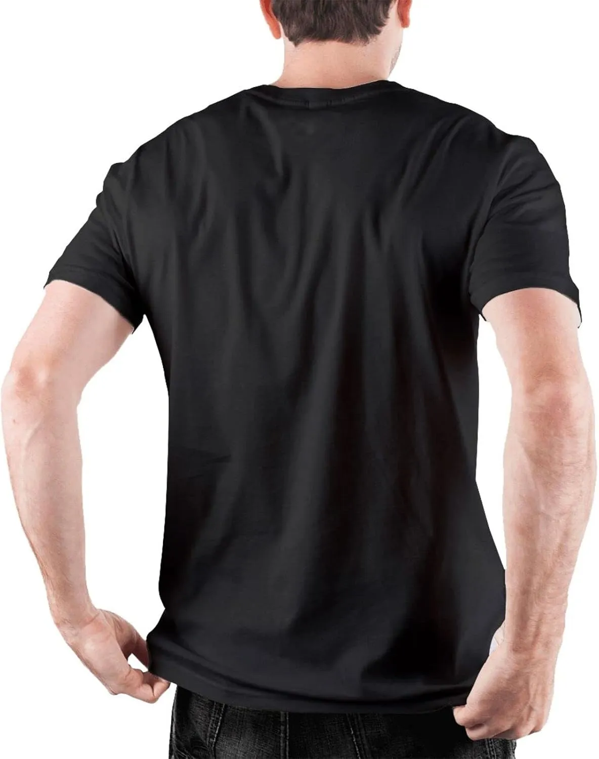 Unisex Adult Mens Short-Sleeve T-Shirts Vintage Shirts Cotton Crewneck T-Shirt Tops Clothes T-Shirts